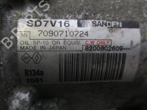Used AC compressor DACIA LOGAN MCV (KS_) 1.5 dCi (KS0W) (86 hp) 30978332