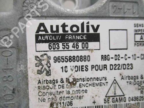 Kollisjonspute styreenhet PEUGEOT 407 (6D_) 2.0 HDi 135 (6DRHRH, 6DRHRE, 6DRHRG, 6DRHRJ) | BP26624080M53 