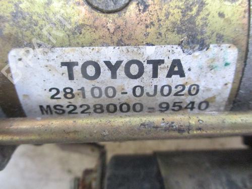 Starter TOYOTA YARIS (_P1_) 1.3 (SCP12_, SCP13_, SCP12R, SCP13R) | BP29441228M8 