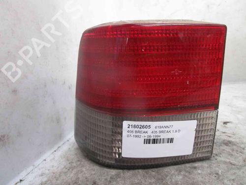 Used Left taillight PEUGEOT 405 II Break (4E) [1992-1998]  20203280