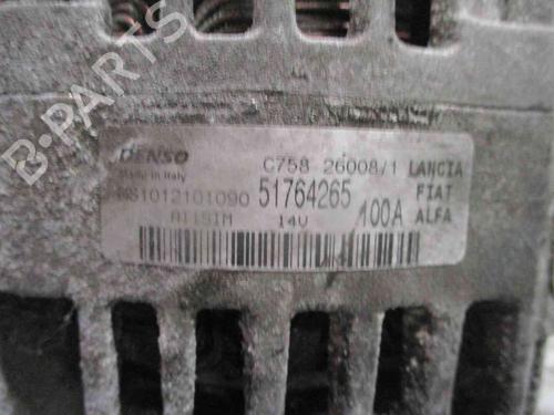 Alternator ALFA ROMEO MITO (955_) 1.6 JTDM (955AXC1B) | BP19724187M7 