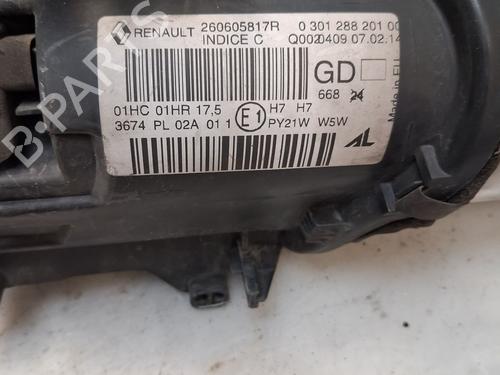 Left headlight RENAULT MEGANE CC (EZ0/1_) 1.6 dCi (EZ00) | BP38448715C28 - Image 8