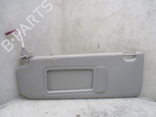 Used Left sun visor BMW 3 (E90) 320 i (170 hp) 26634277