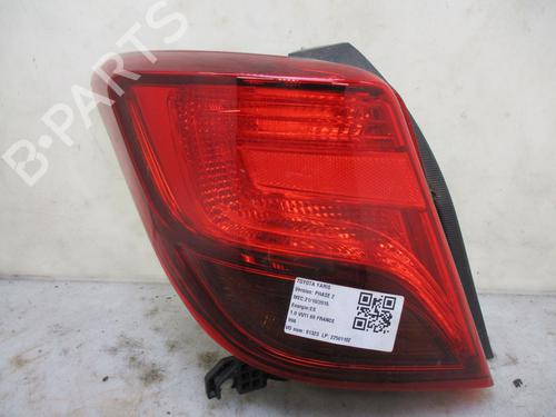 Used Left taillight TOYOTA YARIS (_P13_) 1.0 (KSP130_, KSP130) (69 hp) 24863240