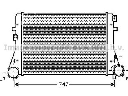 Used Intercooler Intercooler VW PASSAT B6 Variant (3C5) 1.9 TDI (105 hp) 33330692 33330692