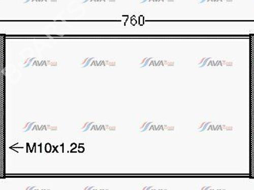 Used AC radiator AC radiator RENAULT SCÉNIC III (JZ0/1_) 1.6 dCi (JZ00, JZ12) (130 hp) 33277430 33277430