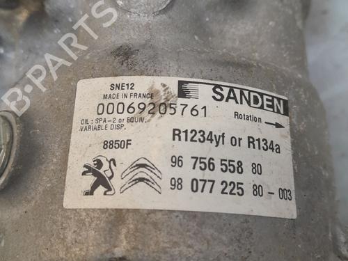 Used AC compressor PEUGEOT 208 I (CA_, CC_) 1.6 BlueHDi 100 (100 hp) 30978414