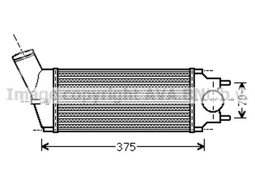 Intercooler CITROËN C4 I (LC_) 1.6 HDi (109 hp) 20201789