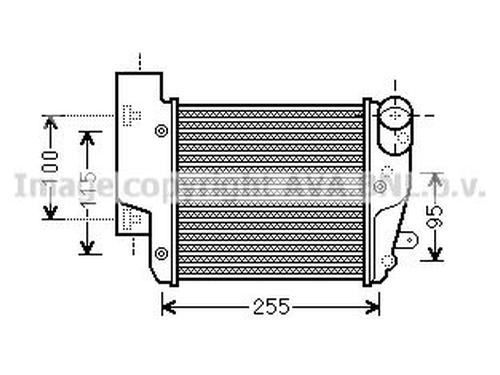 Used Intercooler Intercooler AUDI A6 C6 Avant (4F5) 3.0 TDI quattro (240 hp) 33006545 33006545