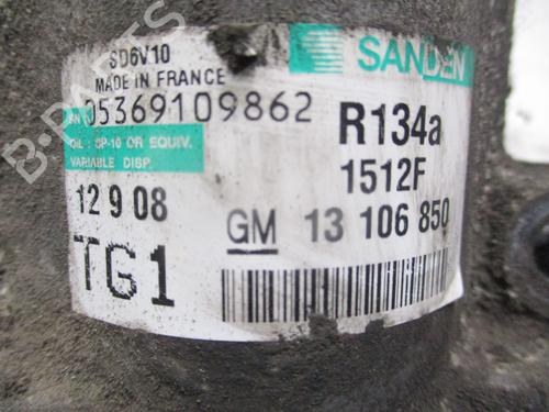 Used AC compressor SUZUKI SWIFT III (MZ, EZ) 1.3 DDiS (RS413D) (75 hp) 30978406