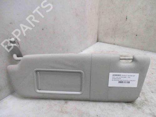 Used Left sun visor AUDI A3 (8P1) 1.6 TDI (105 hp) 26630023