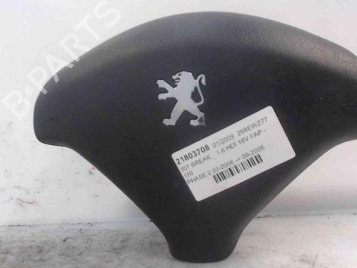 Used Driver airbag PEUGEOT 307 Break (3E) 1.6 HDi 110 (109 hp) 19714101