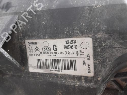 Left headlight PEUGEOT PARTNER Tepee 1.6 BlueHDi 120 | BP31604498C28 