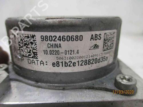 ABS pump CITROËN C3 II (SC_) 1.4 HDi 70 (SC8HZC, SC8HR0, SC8HP4) | BP19716707M43 