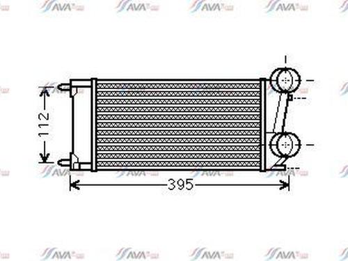 Intercooler CITROËN BERLINGO Box Body/MPV (B9) 1.6 BlueHDi 100 (99 hp) 27709603