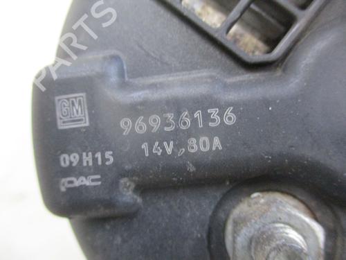 Alternator CHEVROLET AVEO / KALOS Hatchback (T250, T255) 1.2 | BP25754262M7 