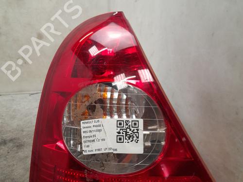 Used Left taillight RENAULT CLIO II (BB_, CB_) 1.2 16V (BB05, BB0W, BB11, BB27, BB2T, BB2U, BB2V, CB05,... (75 hp) 26411035