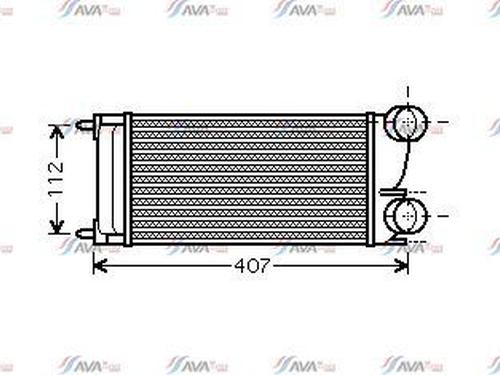 Used Intercooler PEUGEOT 3008 I MPV (0U_) 1.6 HDi (109 hp) 26410947