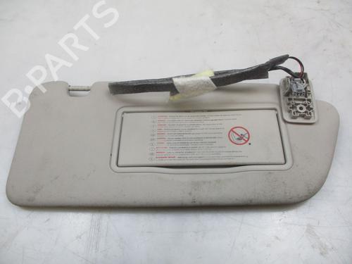 Used Right sun visor PEUGEOT 3008 I MPV (0U_) 2.0 HDi Hybrid4 (0URHCA) (200 hp) 26638507