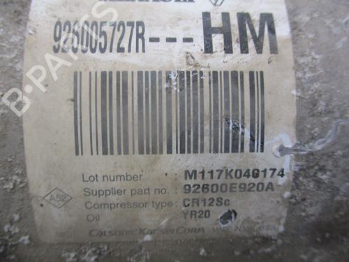 AC compressor DACIA LODGY (JS_) 1.2 TCe (JSAY, JSM0) | BP32632636M34 