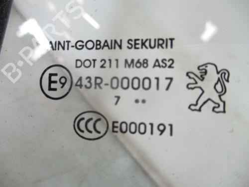 Rear left quarter glass PEUGEOT 207 CC (WD_) 1.6 HDi | BP26639727C93 