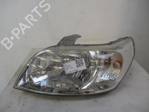 Used Left headlight CHEVROLET AVEO / KALOS Hatchback (T250, T255) 1.2 LPG (84 hp) 25487436