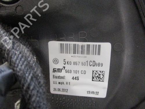 Left mirror VW GOLF VI (5K1)  | BP26638372C26 