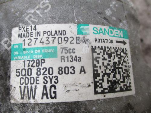 AC compressor VW GOLF VII (5G1, BQ1, BE1, BE2) 1.6 TDI | BP32632655M34 - Image 9