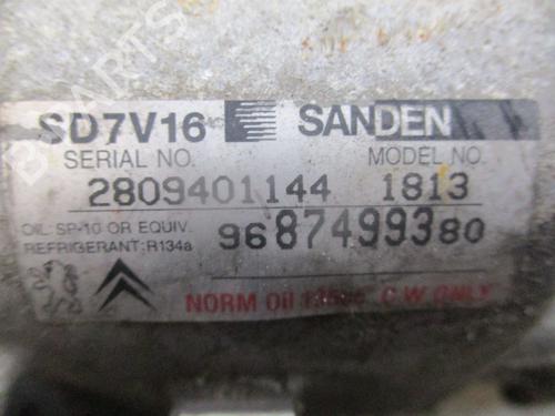 AC compressor PEUGEOT 807 (EB_) 2.0 HDI | BP31663799M34 