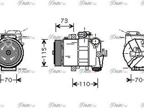 AC-Kompressor AC-Kompressor SEAT IBIZA IV (6J5, 6P1) 1.2 (70 hp) 36145546 36145546
