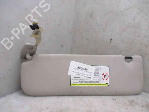Right sun visor PEUGEOT 207 CC (WD_) 1.6 HDi | BP26633550I2 
