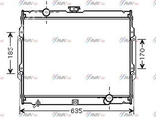 Used Water radiator HYUNDAI GALLOPER II (JK-01) [1997-2003]  30046574