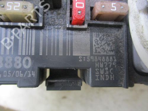 Fuse box PEUGEOT PARTNER Box Body/MPV 1.6 HDi | BP30187192E1