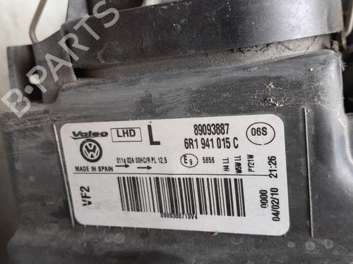 Left headlight VW POLO V (6R1, 6C1) 1.6 TDI | BP29230106C28 