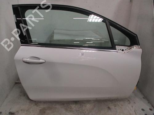 Used Right front door PEUGEOT 208 I (CA_, CC_) 1.4 HDi (68 hp) 26636734
