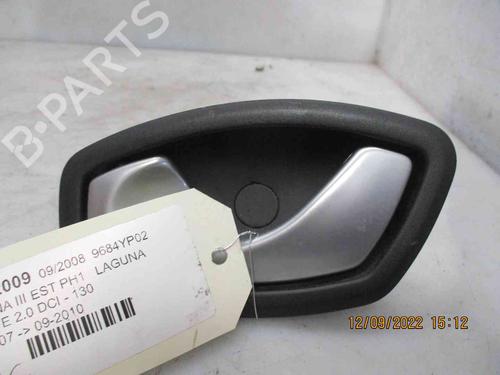 Used Rear left interior door handle RENAULT LAGUNA III Grandtour (KT0/1) [2007-2015]  26626573