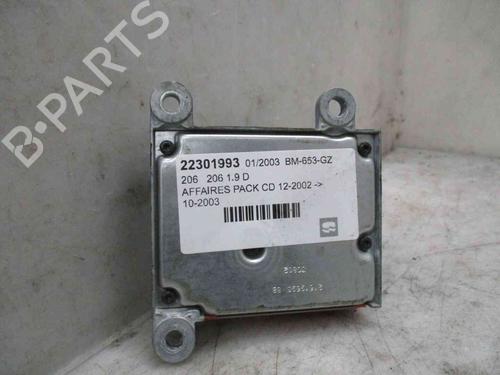 Kollisjonspute styreenhet PEUGEOT 206 Van [1999-2009]  26632027