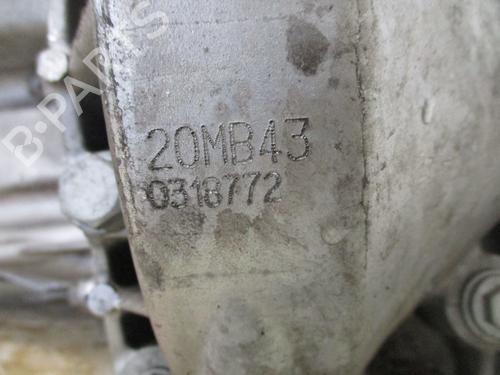 Gearbox CITROËN C4 II (NC_) 2.0 HDi / BlueHDi 150 | BP24996525M3 