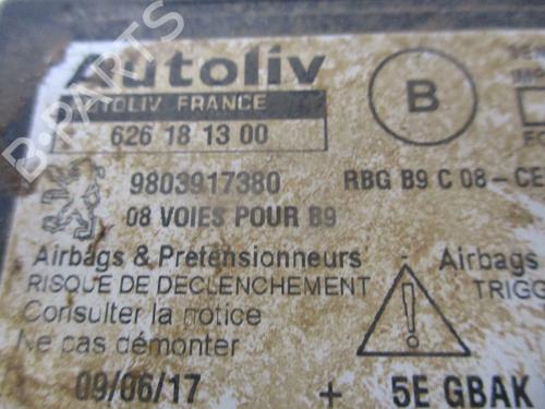 ECU airbags CITROËN BERLINGO MULTISPACE (B9) 1.2 PureTech 110 | BP24013879M53 
