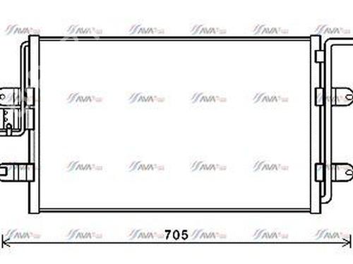 Used AC radiator SKODA OCTAVIA I (1U2) 1.9 TDI (90 hp) 30556063