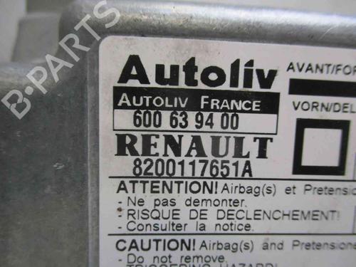 ECU airbags RENAULT MEGANE I (BA0/1_)  | BP24013002M53 