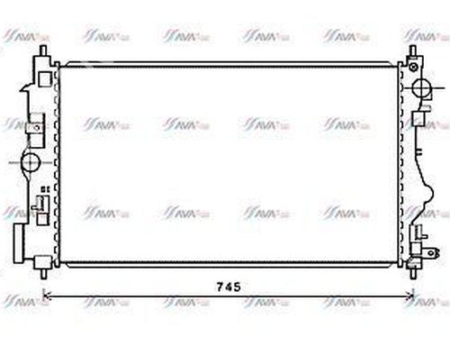 Radiatore acqua CHEVROLET ORLANDO (J309) 2.0 D (163 hp) 32074832