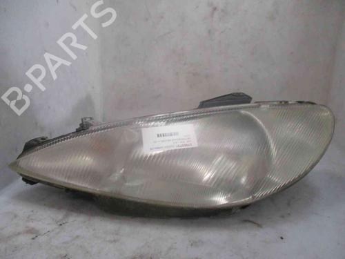 Used Left headlight PEUGEOT 206 Hatchback (2A/C) 1.9 D (69 hp) 19721281