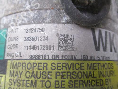 AC compressor OPEL ASTRA H TwinTop (A04) 1.6 (L67) | BP33834567M34  - Image 12