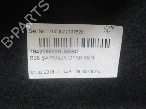 Rear parcel shelf RENAULT CLIO IV (BH_) 0.9 TCe 90 (BHNF, BHMA, BHMH, BHJK, BHJR) | BP29514935C85 
