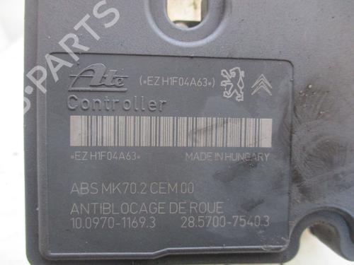 ABS Bremseaggregat CITROËN C3 II (SC_) 1.4 HDi 70 (SC8HZC, SC8HR0, SC8HP4) (68 hp) 24971719