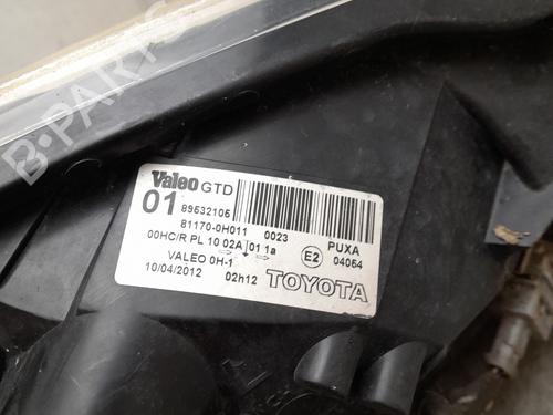 Left headlight TOYOTA AYGO (_B1_) 1.0 (KGB10_, KGB10R) | BP30116588C28 