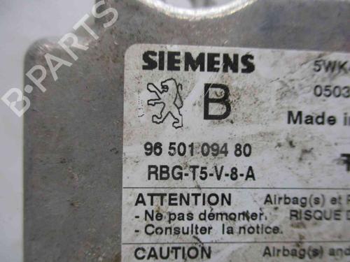 Kollisjonspute styreenhet PEUGEOT 307 (3A/C) 1.6 16V | BP26633683M53 
