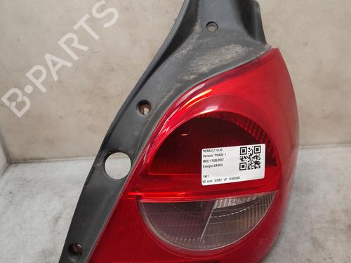 Used Right taillight RENAULT CLIO III (BR0/1, CR0/1) 1.5 dCi (BR17, CR17) (86 hp) 27580399