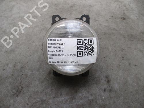 Used Left front fog light CITROËN C3 II (SC_) 1.6 HDi (92 hp) 28207336